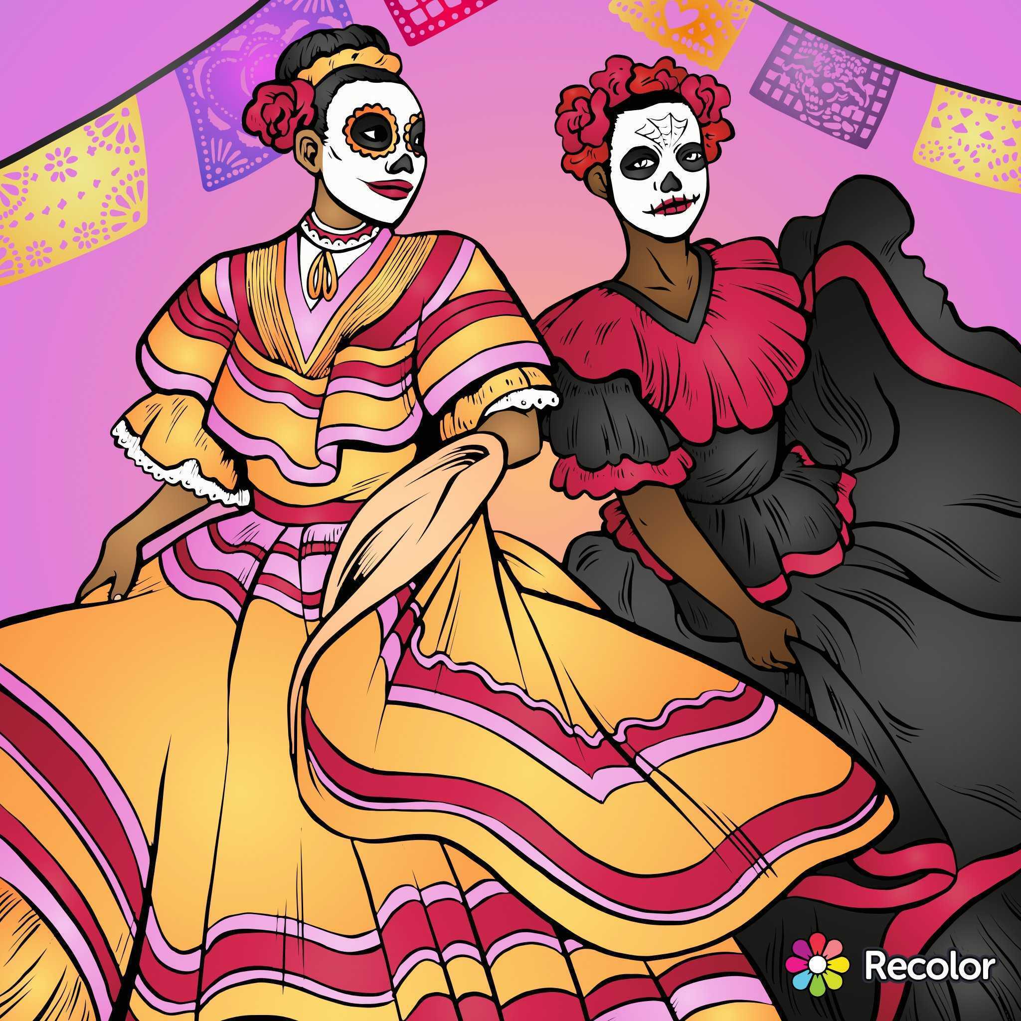 Día de los Muertos, the colorful Day of the Dead!